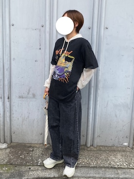 タコ森テツミさん(レディース・167cm)の夏コーディネート