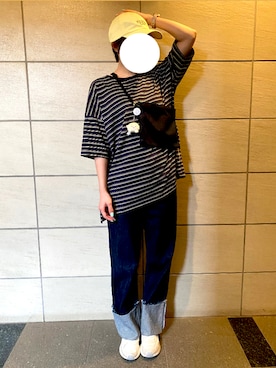 タコ森テツミさん(レディース・167cm)の夏コーディネート
