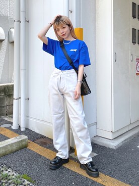 林 奈実さん（レディース・155cm）の夏コーディネート