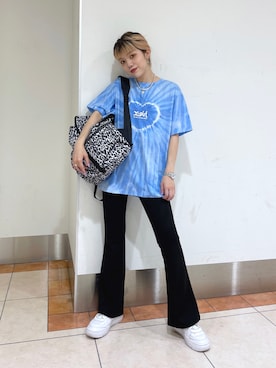 林 奈実さん(レディース・155cm)の夏コーディネート