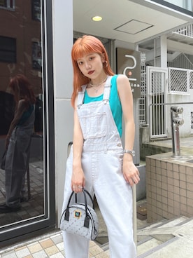 林 奈実さん（レディース・155cm）の夏コーディネート