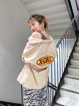 林 奈実さん（レディース・155cm）の夏コーディネート