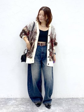 「アイテム（キャミソール）」を使った、Chisaさん（レディース・154cm・30代）の秋コーディネート