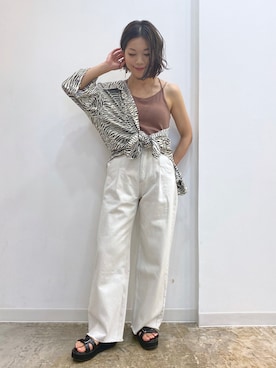 Chisaさん（レディース・154cm）の夏コーディネート