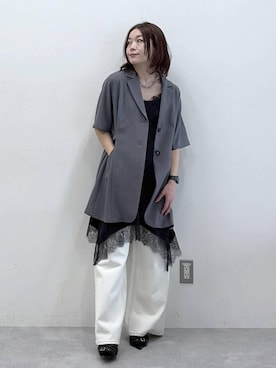 Chisaさん（レディース・154cm）の春コーディネート