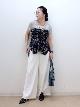 Chisaさん（レディース・154cm）の夏コーディネート