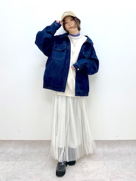 Chisaさん（レディース・154cm）の冬コーディネート