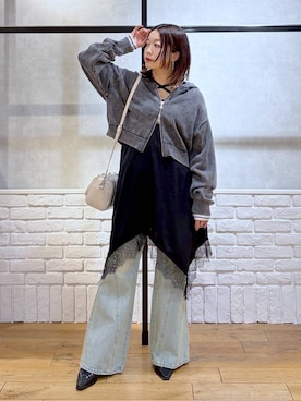 Chisaさん(レディース・154cm)の春コーディネート