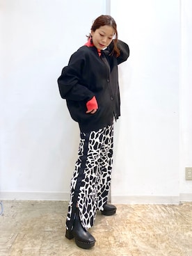 Chisaさん（レディース・154cm）の冬コーディネート