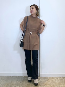 Chisaさん（レディース・154cm）の夏コーディネート