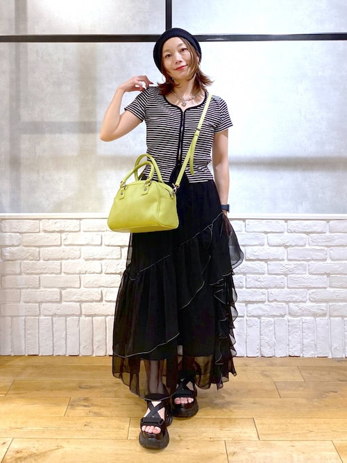 PAGEBOY スカート ステッチフリルスカート : ZOZOTOWN Yahoo!店