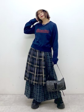 Chisaさん(レディース・154cm)の秋コーディネート