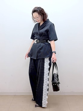 Chisaさん（レディース・154cm）の夏コーディネート
