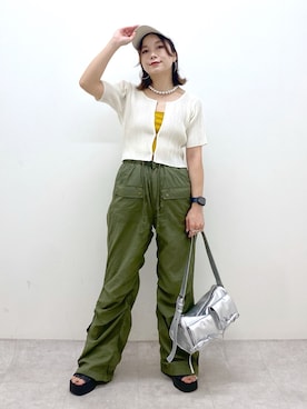 Chisaさん(レディース・154cm)の夏コーディネート