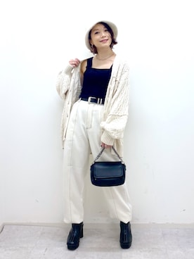 Chisaさん（レディース・154cm）の秋コーディネート