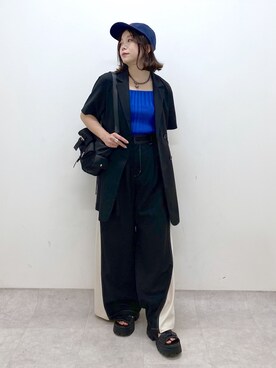 Chisaさん（レディース・154cm）の夏コーディネート