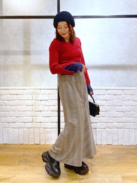 「アイテム（ハンドバッグ）」を使った、Chisaさん（レディース・154cm・30代）の秋コーディネート