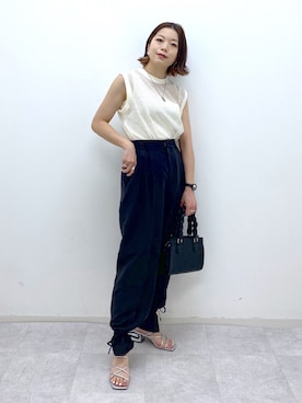 Chisaさん(レディース・154cm)の夏コーディネート