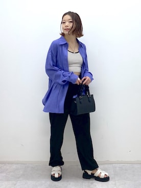 Chisaさん(レディース・154cm)の夏コーディネート