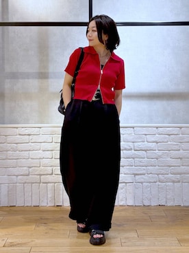 Chisaさん（レディース・154cm）の春コーディネート