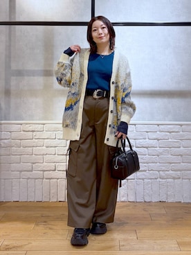 Chisaさん（レディース・154cm）の冬コーディネート