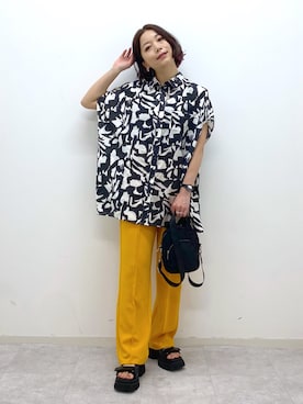 Chisaさん（レディース・154cm）の夏コーディネート