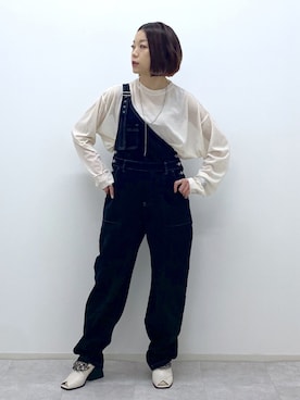 Chisaさん（レディース・154cm）の冬コーディネート