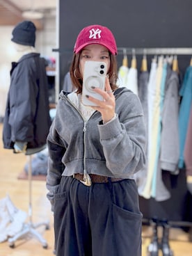 Chisaさん(レディース・154cm)の冬コーディネート