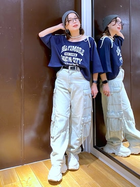 Chisaさん（レディース・154cm）の夏コーディネート