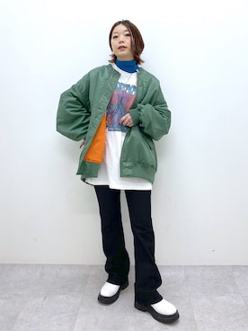 Chisaさん（レディース・154cm）の秋コーディネート