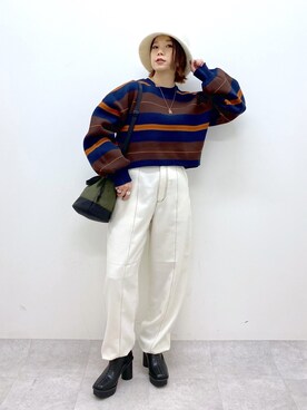 Chisaさん（レディース・154cm）の秋コーディネート