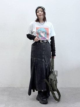 Chisaさん（レディース・154cm）の春コーディネート