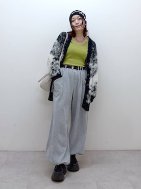 Chisaさん（レディース・154cm）の冬コーディネート