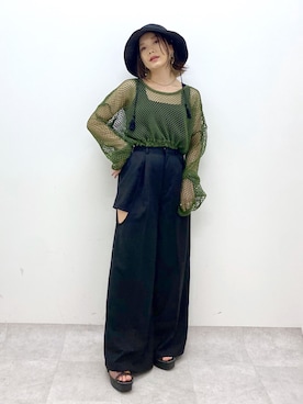 Chisaさん（レディース・154cm）の夏コーディネート