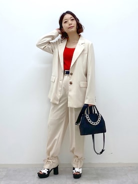 Chisaさん(レディース・154cm)の春コーディネート