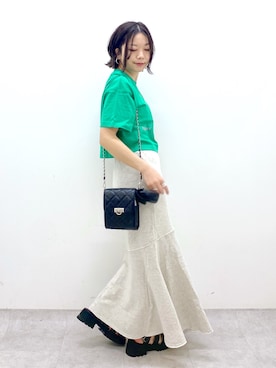 Chisaさん（レディース・154cm）の春コーディネート