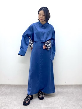 Chisaさん（レディース・154cm）の春コーディネート