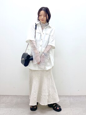 Chisaさん（レディース・154cm）の春コーディネート