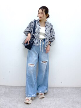 Chisaさん(レディース・154cm)の夏コーディネート