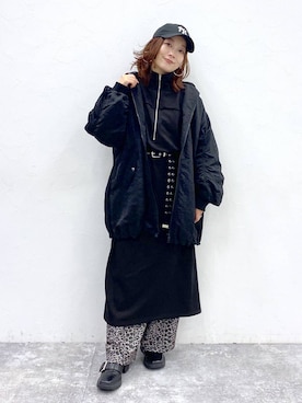 「アイテム（ワンピース/ドレス）」を使った、Chisaさん（レディース・154cm・40代）の秋コーディネート