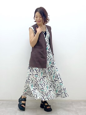 Chisaさん(レディース・154cm)の夏コーディネート