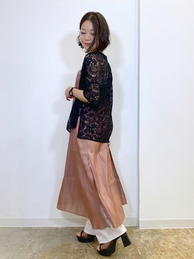 Chisaさん（レディース・154cm）の夏コーディネート