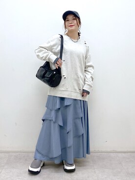 Chisaさん（レディース・154cm）の秋コーディネート