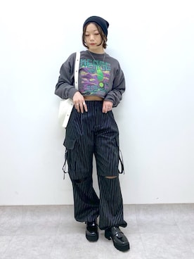 Chisaさん（レディース・154cm）の春コーディネート