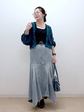 Chisaさん(レディース・154cm)の夏コーディネート
