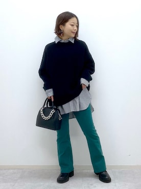 Chisaさん（レディース・154cm）の春コーディネート