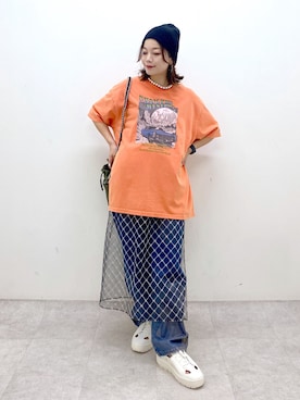 Chisaさん（レディース・154cm）の夏コーディネート