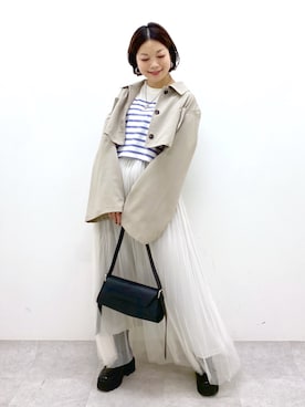 Chisaさん（レディース・154cm）の春コーディネート