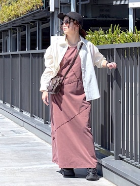 Chisaさん（レディース・154cm）の春コーディネート