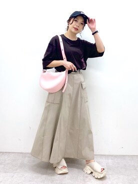 Chisaさん（レディース・154cm）の夏コーディネート